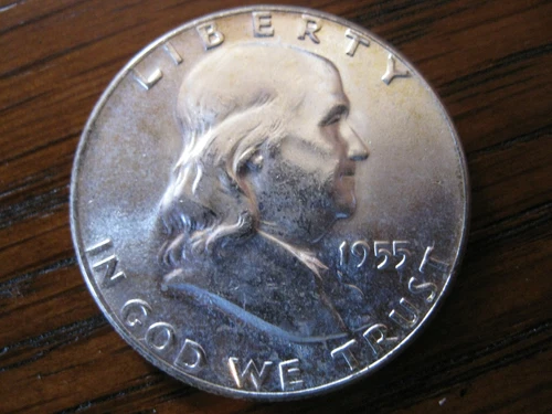 1955 Franklin Half Dollar CH/Gem BU
