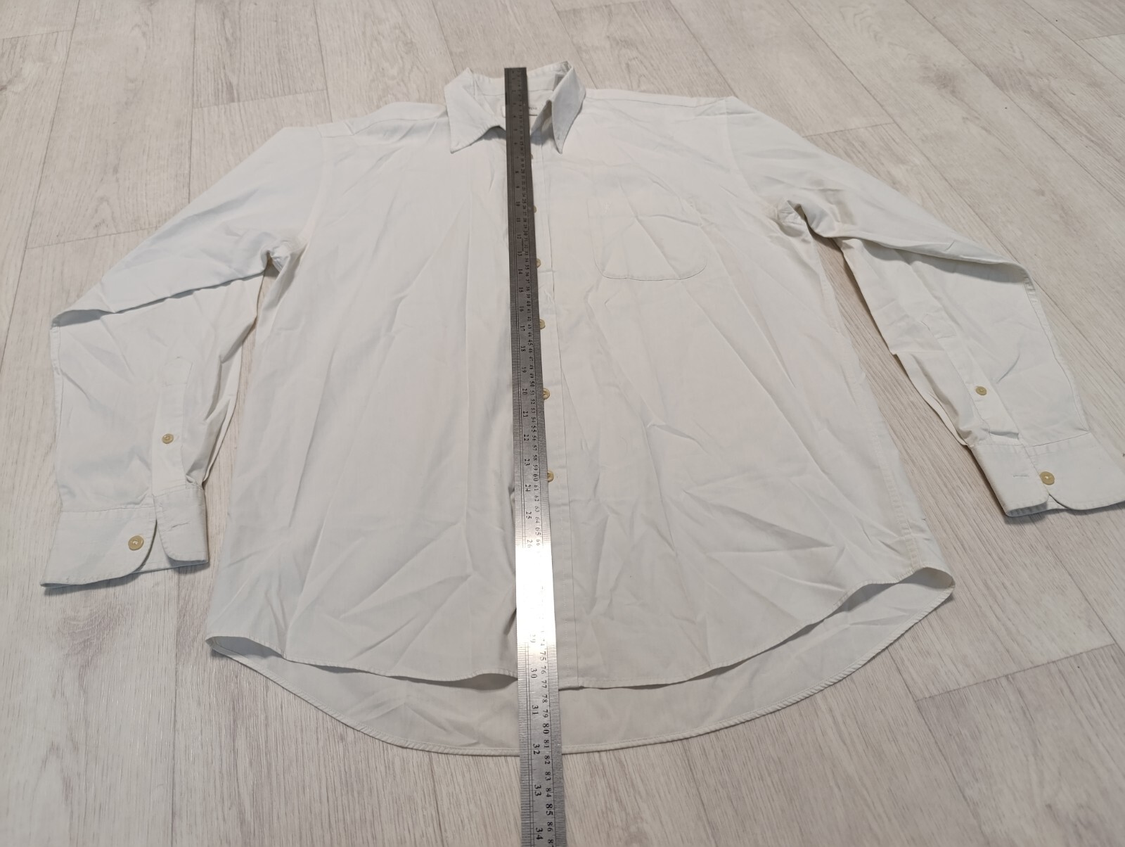 yves saint laurent uomo. Camicia bianca uomo. Taglia 16 (40 41)