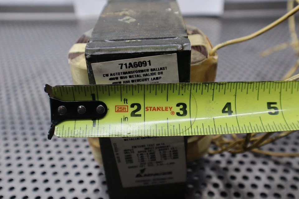 Lastre Autotransformador ADVANCE 71A6091 CW 400W 120/206/240/277V Usado Ver Fotos Foto 4 de 4