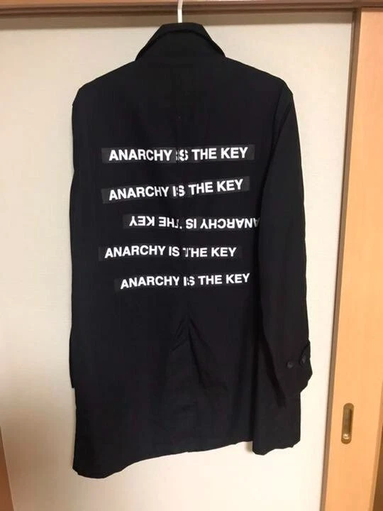 Supreme x Undercover Anarchy is the Key Trench Coat Black size XL