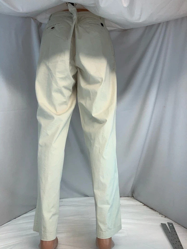 Pantalones de golf Hugo Boss 36x32 beige tostado 100 % algodón frente plano como nuevos YGI K0-508 Foto 4 de 4
