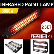 VEVOR 2 Sets Lacktrockner Strahler 3000W Infrarot Auto Trockner Lampe Lackierer