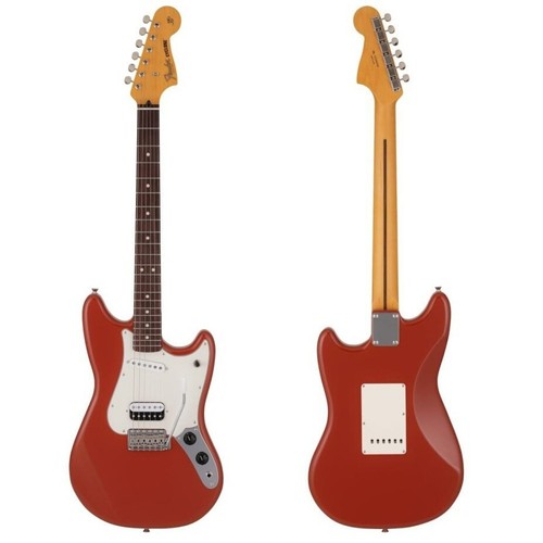 Fender Made in Japan Limited Cyclone Fiesta Red Electric Guitar with Gig Bag - Picture 1 of 7