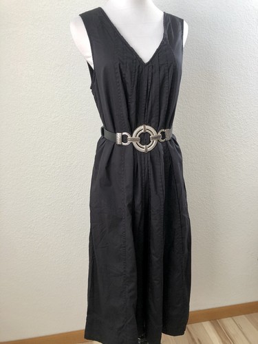 GAP Super Relaxed Kleid Gr. M Plissee V vorne/hinten Pullover lang gefüttert Baumwolle - Bild 6 von 9