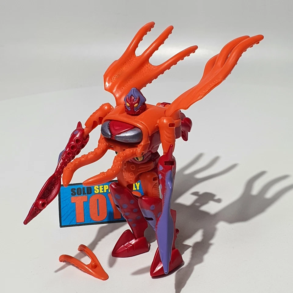 Vtg Transformers Beast Wars CLAW JAW figure COMPLETE w TAIL Basic Class Maximal - Image 2 of 4