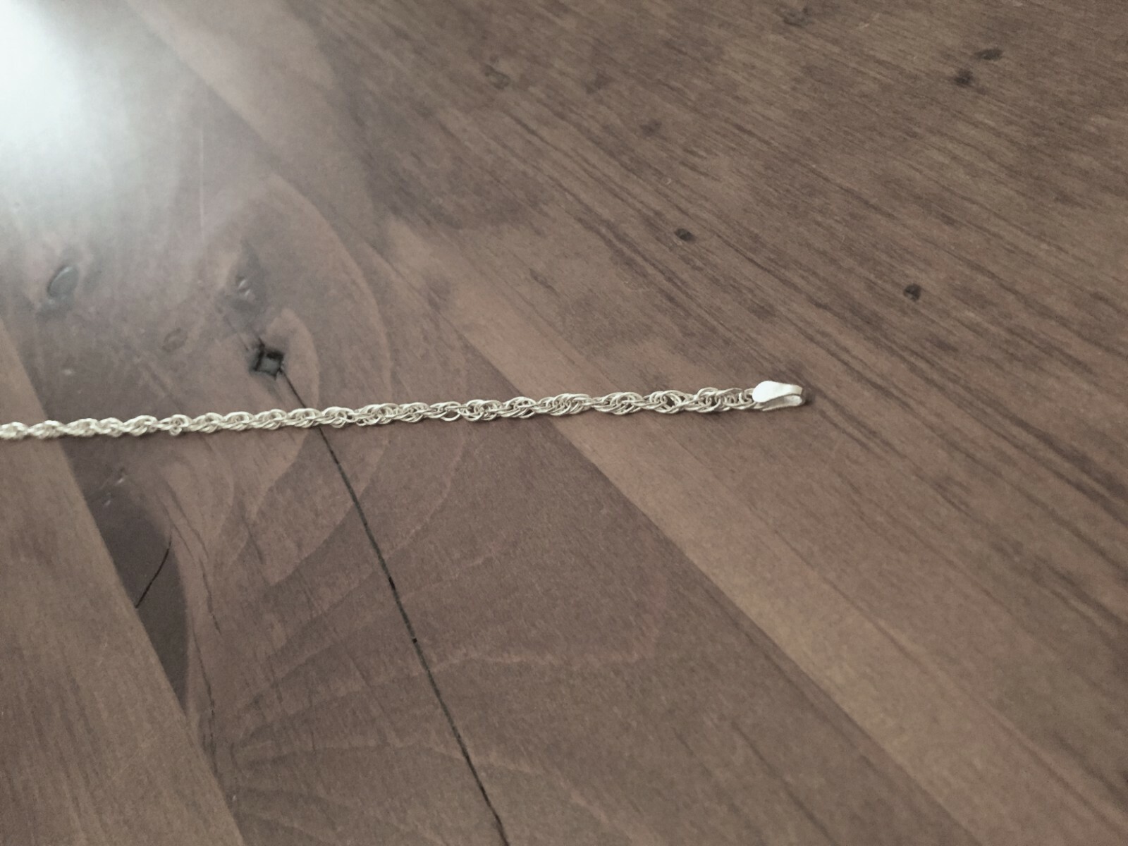 Delicate Sterling Silver Double Cable Bracelet - image 9