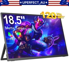 18.5" Portable Monitor 120Hz Screen Type-C 1080P w/Stand For Raspberry PI 5B PS5