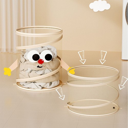 Largecapacity Sorting Basket With Lid Dirty Laundry Basket Storage