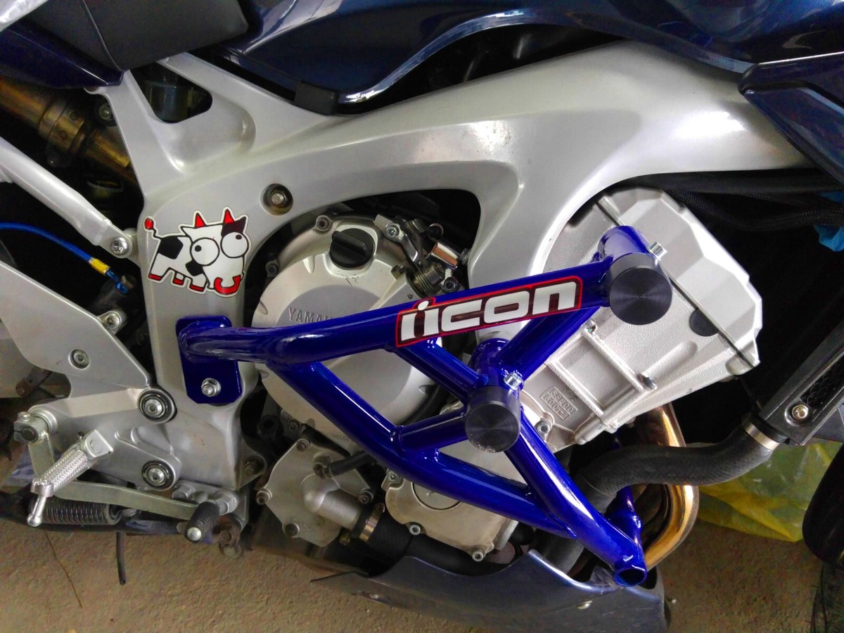 Yamaha FZ6 Fazer S1 S2 2004-2009 Engine Guard Crash Bars BSA | eBay