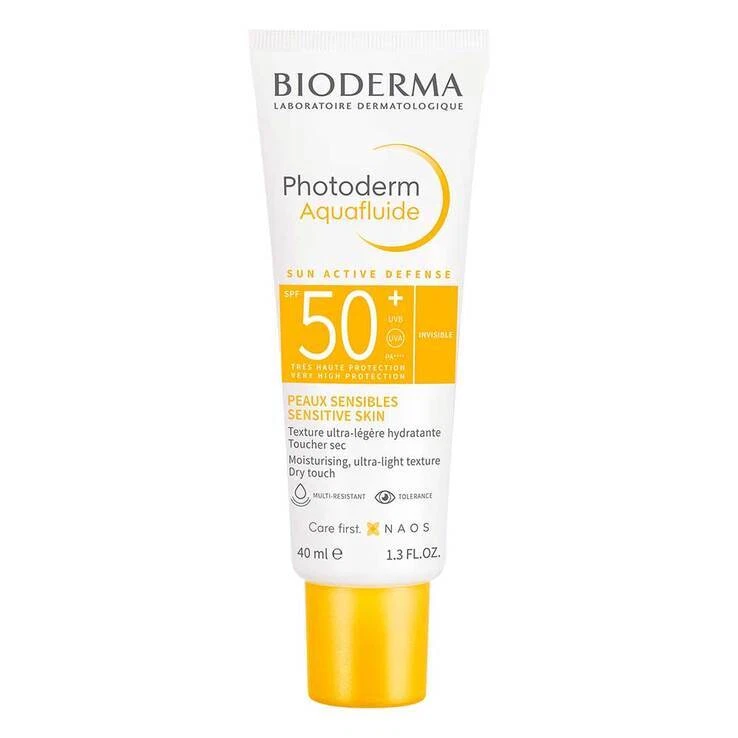 Bioderma Photoderm Aquafluide UG Tube SPF 50+ für empfindliche Haut · 40 ml · PZ