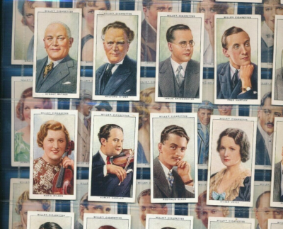 radio celebrities cigarette cards 1935 W.D. & H.O. WILLS CIGARETTES RADIO CELEBRITIES 2ND SERIES 50 CARD SET