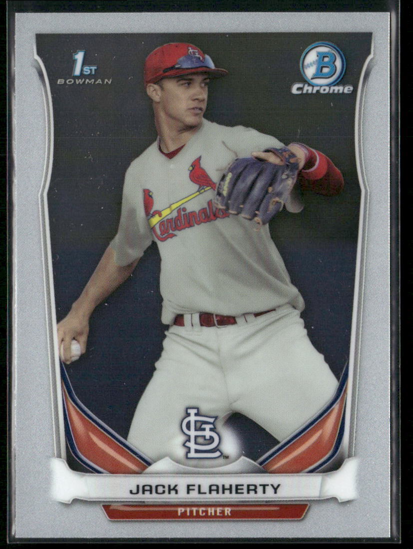 2014 Bowman Draft #CDP30 Jack Flaherty Chrome