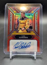 Carl Edwards 2024 Panini Prizm NASCAR Auto /75 RED Sensational Signatures