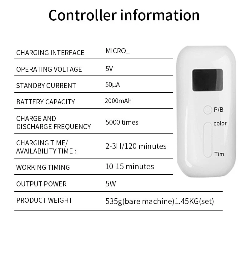 Contour Glove - LED HAND Light Mask Professional Clinic Grade Treatment - Image 3 of 4