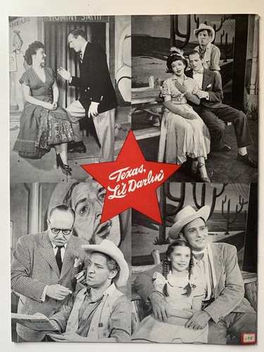 TEXAS, LI'L DARLIN Johnny Mercer,Kenny Delmar, Mary Hatcher, Souvenir Prog. 1950 - Picture 2 of 7
