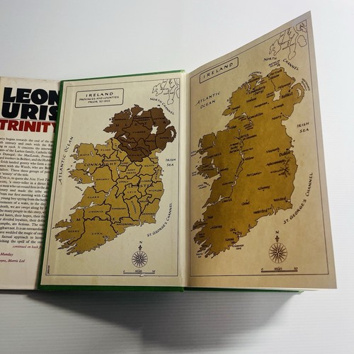 Trinity by Leon Uris Hardcover Historical War 1976 Hardcover Vintage - Picture 16 of 20