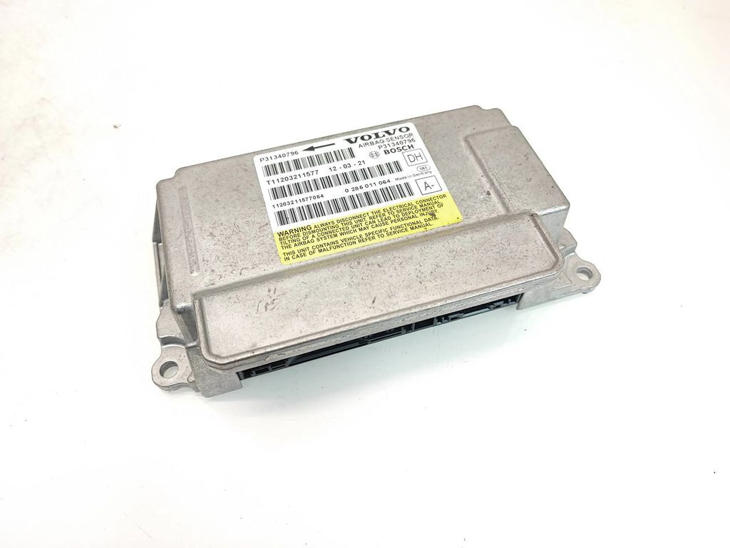 Volvo S60 SRS Airbag Control Module Unit P31340796 for sale online 