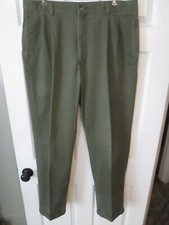 CHAPS Ralph Lauren 37" x 33" Dark Green Chino Pants