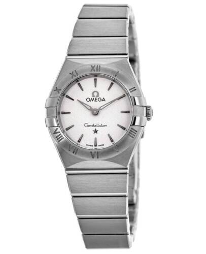 New Omega Constellation Manhattan Quartz 25mm Women's Watch 131.10.25.60.02.001