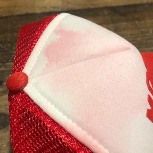 Vintage Moore For Mayor Hat Snapback Cap Mens Red White 80s 90s Campaign - READ - Picture 5 of 16