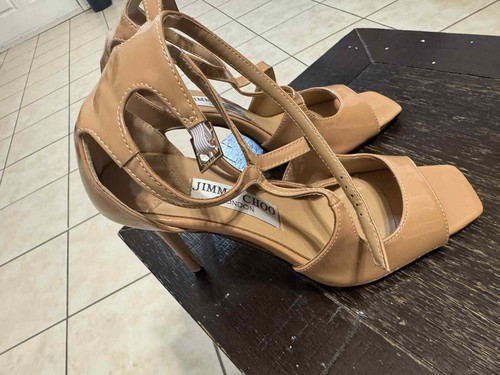 Jimmy Choo Azia Ballet Pink Sandals - 第 3/6 張圖片