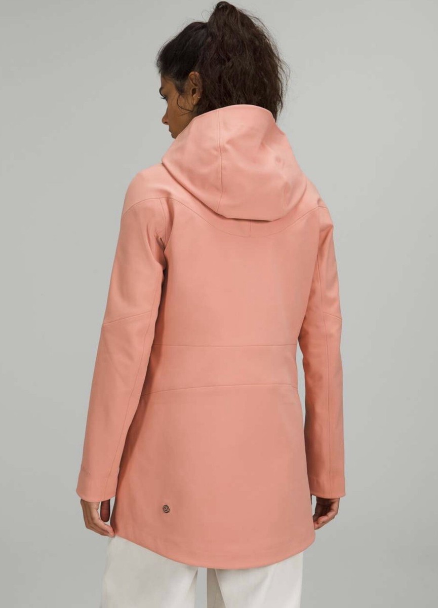 【lululemon】防水☆RepelShell Rain Jacket〇レインジャケット Lululemon RepelShell Rain Jacket - Soft Denim - lulu fanatics