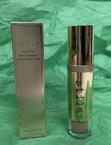 Stila Hide & Chic Fluid Foundation 30 ml. (Full Size) TAN 3 NEW - Picture 3 of 7