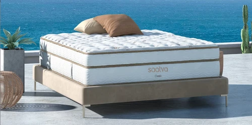 Saatva Classic Organic Cotton USA Made Mattress 11.5"- LUXURY FIRM