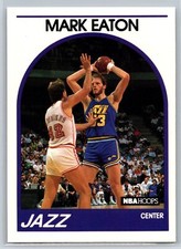 1989-90 NBA Hoops Mark Eaton Utah Jazz #155