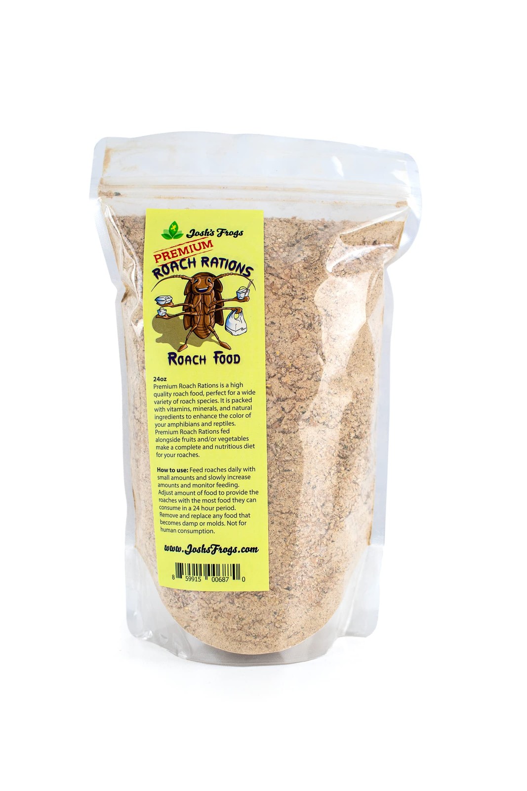 24 Oz Insect Chow Cricket Dubia Feeder Supply