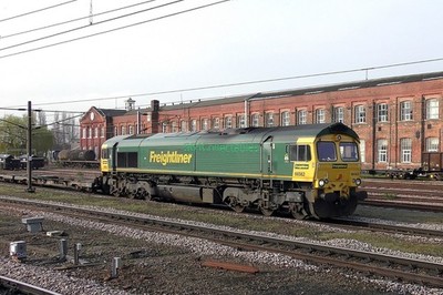 D50 6x4 Hochglanz Foto Class 66 66562 Doncaster 23.03.17