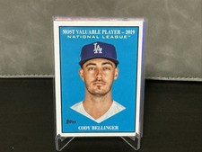 2025 topps Update Cody Bellinger 61 Topps NL MVP 2019 MV-8