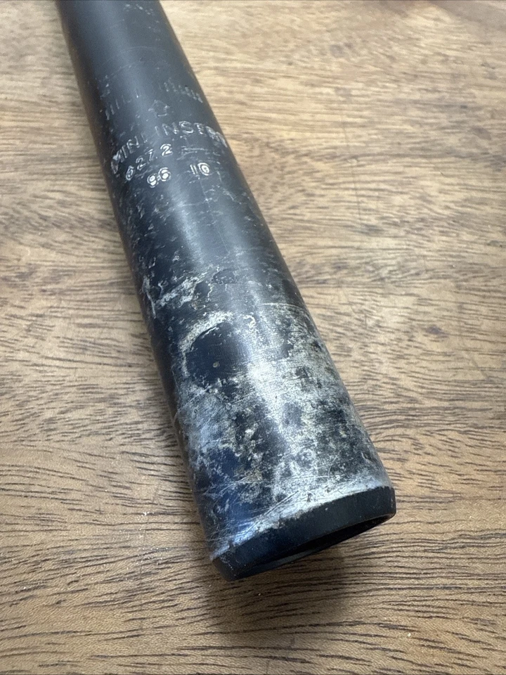 Tija de sillín de bicicleta de montaña Titec 27,2 mm x 340 mm 15 mm juego trasero desplazado negro Foto 3 de 4