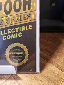 Do You Pooh? Donkey Kong 8-Bit NES Homage GOLD PIXEL FOIL 1/1