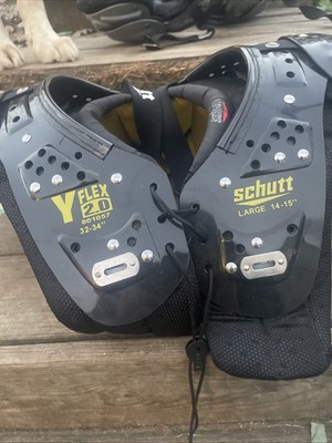 2 Y Flex Shoulder Pads X small 11-12  26-28  And Large 14-15.  32-34