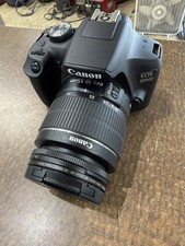 Canon EOS 2000D 24MP EF-S 18-55mm 1:3.5-5.6 DSLR Camera - Black No Charger