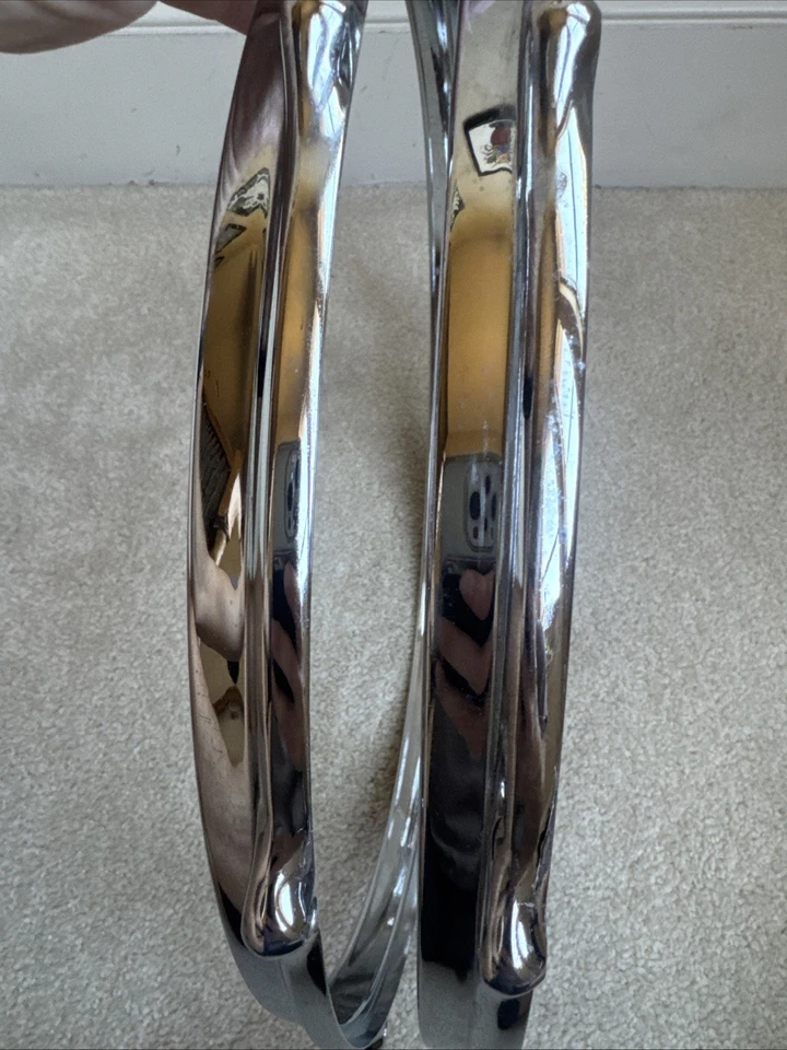 One 70s Premier 14” Die-Cast Snare Drum or Floor Tom Hoop - COB - 8 hole - Image 3 of 4