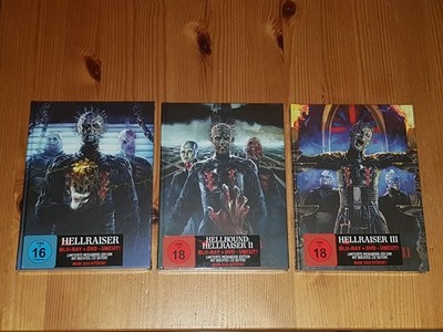 Hellraiser 1 - 3 Mediabook Ovp