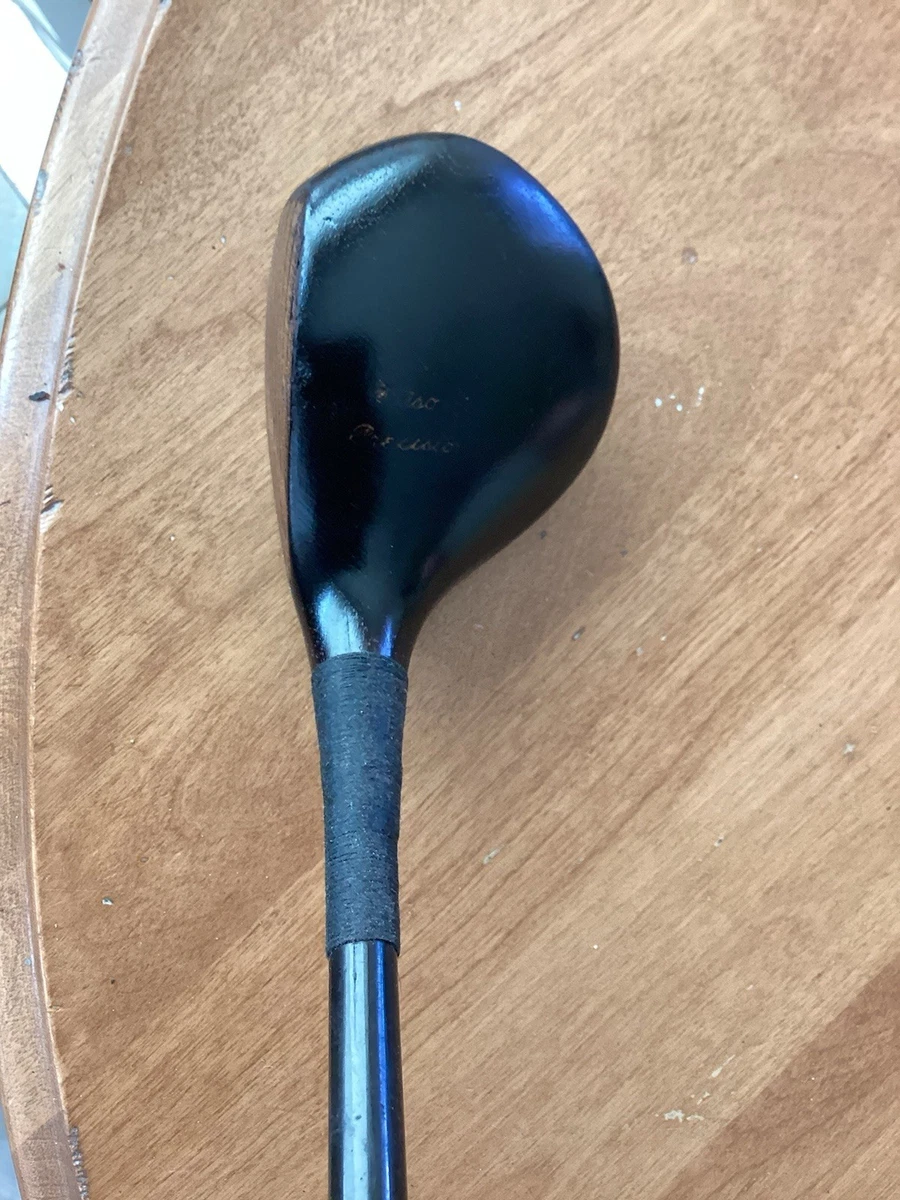 VINTAGE WILSON AUTOGRAPH MODEL 4250-A DRIVER FANCY FACE PERSIMMON WOOD LEFT HAND