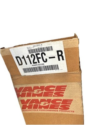 Vance and Hines Heat shield D112FC-R Header Section