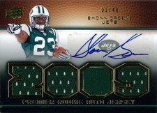 SHONN GREENE 2009 Upper Deck Premier Rookie Auto Jersey RC Autograph /40