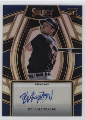 2024 Panini Select Signature Selections Kyle Manzardo #SS-KM Rookie Auto RC 0e8z