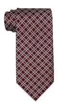 Stefano Ricci Luxury Collection Maroon Geometric Tie