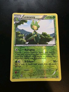Leavanny 7/98 Emerging Powers Reverse Holo Rare Pokemon Card - LP