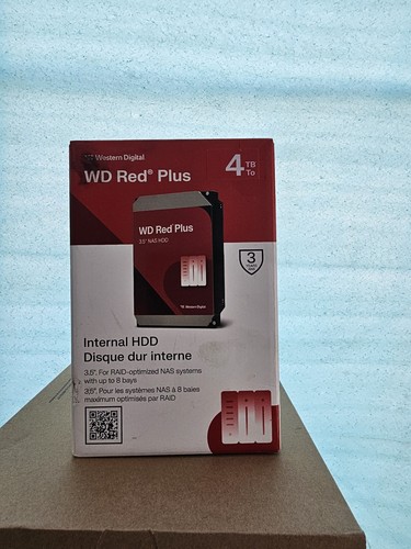 WD Red Plus 4TB NAS Hard Drive - 第 1/3 張圖片