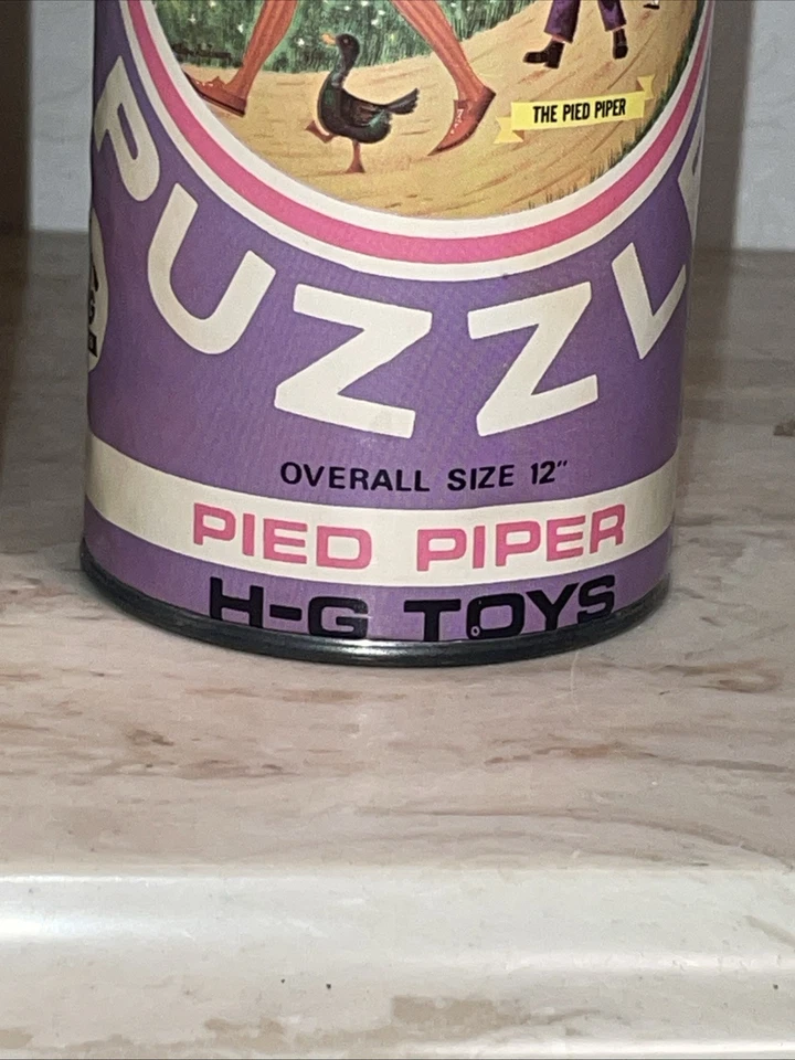 H-G Toys Wizard Of Oz Pied Piper Hansel Gretel 75 Piece Puzzles In Can Vtg 60's - Image 4 of 4
