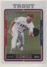 2021 Topps Chrome 70 Years of Topps Baseball Series 2 Mike Trout #70YTC-55 0b3
