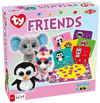 TY Beanie Boos Friends Board Game by Tactic Games US
