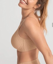 Honey Love Liftwear Silhouette Wireless Bra in Sand - Size 3X
