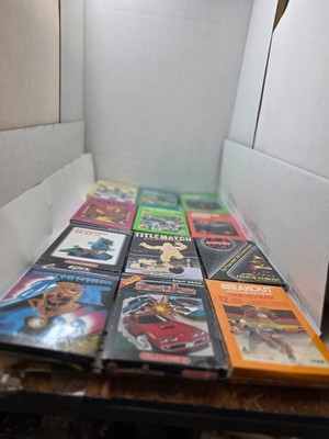 30 WHOLESALE LOT OF ORIGINAL NEW PAL GAMES FOR ATARI 7800 +  2600 + PLUS #YY2